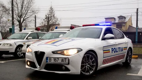 Poliţia Rutieră din Constanţa a primit de la Auto Italia un autoturism Alfa Romeo Giulia - GALERIE FOTO