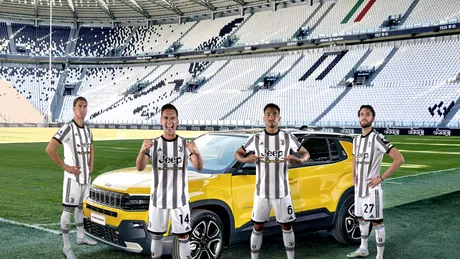 Jeep sărbătorește lansarea lui Avenger alături de Juventus FC