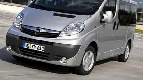 Opel Vivaro supus testelor în Marea Britanie