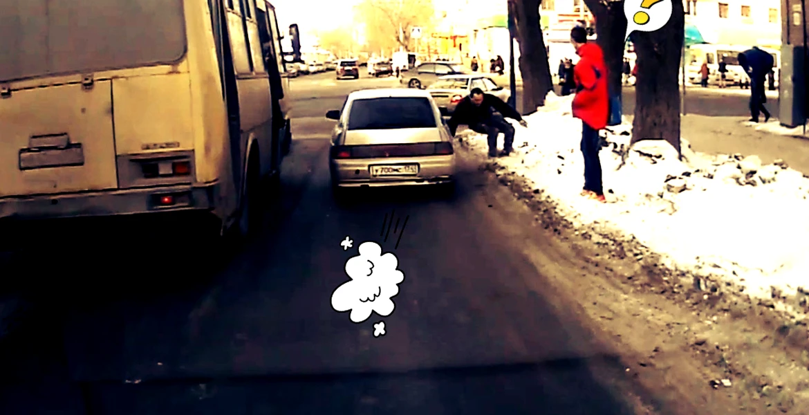 VIDEO: Un exemplu de road rage extrem, din Rusia