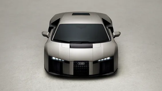 Primul prototip de Audi Nuvolari a fost construit în doar 405 zile, în ciuda complexității configurației hibride