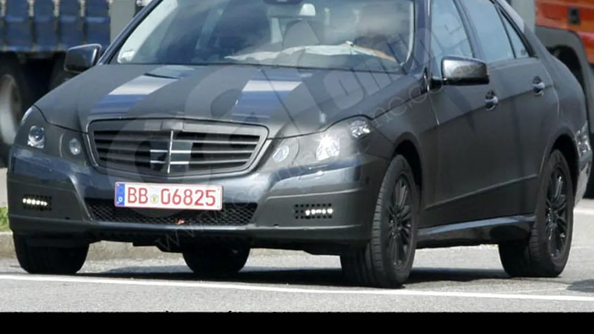 Mercedes E - Class cu ampatament alungit - poze spion