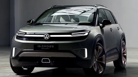 Viitorul Volkswagen e electric și urban: așa arată noul ID. CROSS Concept