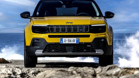 Jeep prezintă la Paris noul Avenger, primul SUV electric al mărcii