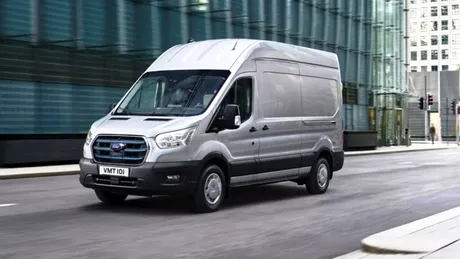 Ford anunță demararea livrărilor în Europa la autoutilitara electrică E-Transit