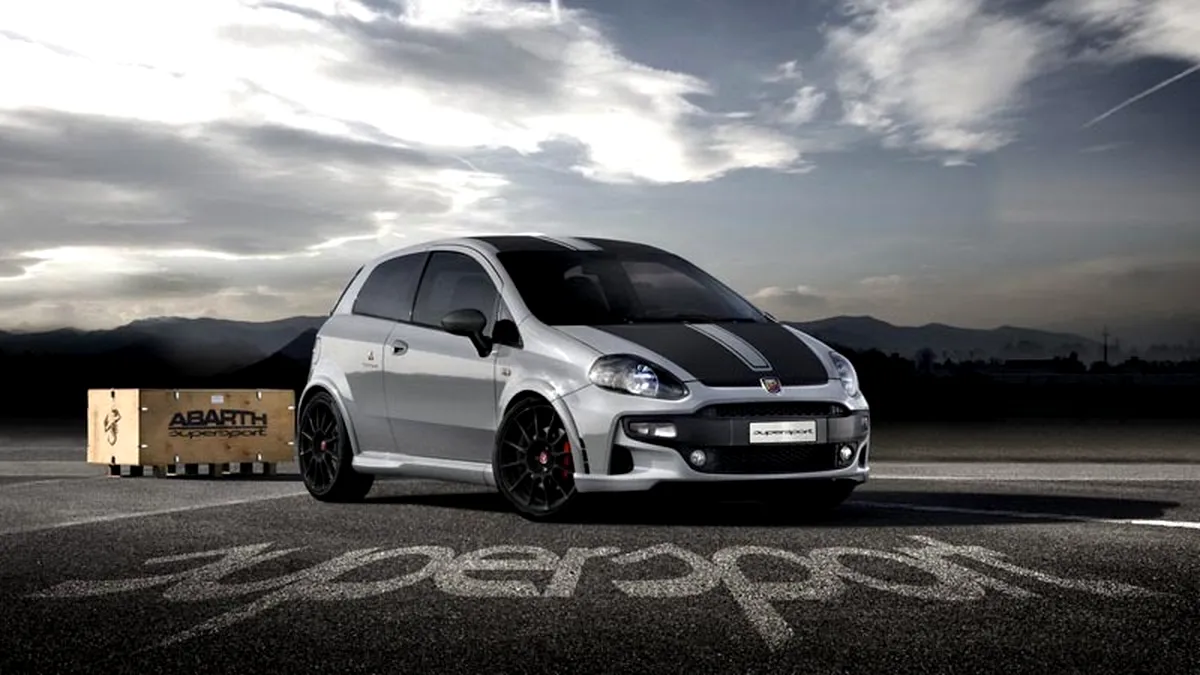 Abarth Punto Supersport - 180 CP şi 7,5 secunde până la 100 km/h