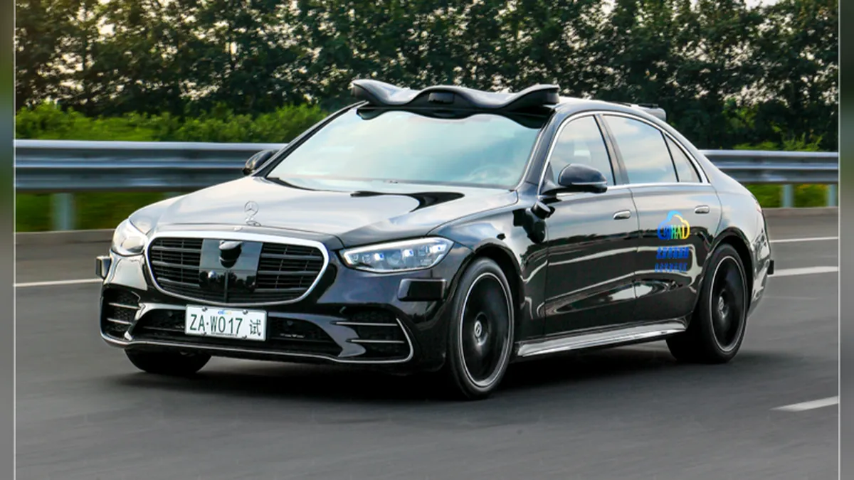 Mercedes-Benz a început testarea sistemelor de condus autonom Nivel 4 în China