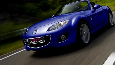 Versiunea aniversară Mazda MX-5, disponibilă în România