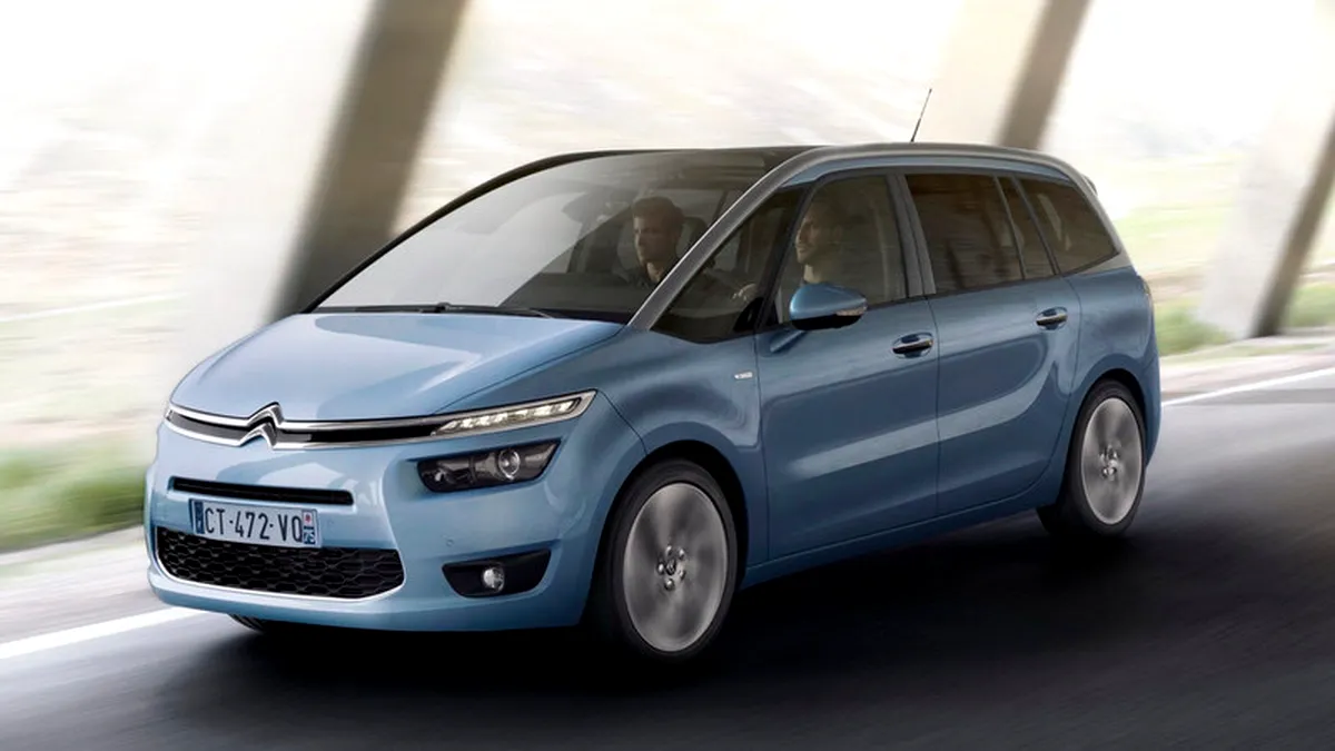 Primele imagini şi informaţii oficiale cu noul Citroen Grand C4 Picasso. VIDEO