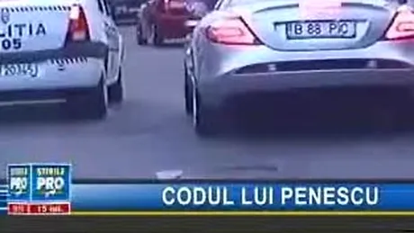 Mercedes SLR McLaren pe şoselele din Piteşti