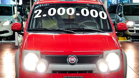 Au fost produse 2 milioane de Fiat Panda