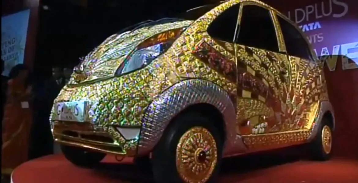 Tata Nano Gold Plus: de aproape 2.000 de ori mai scumpă!