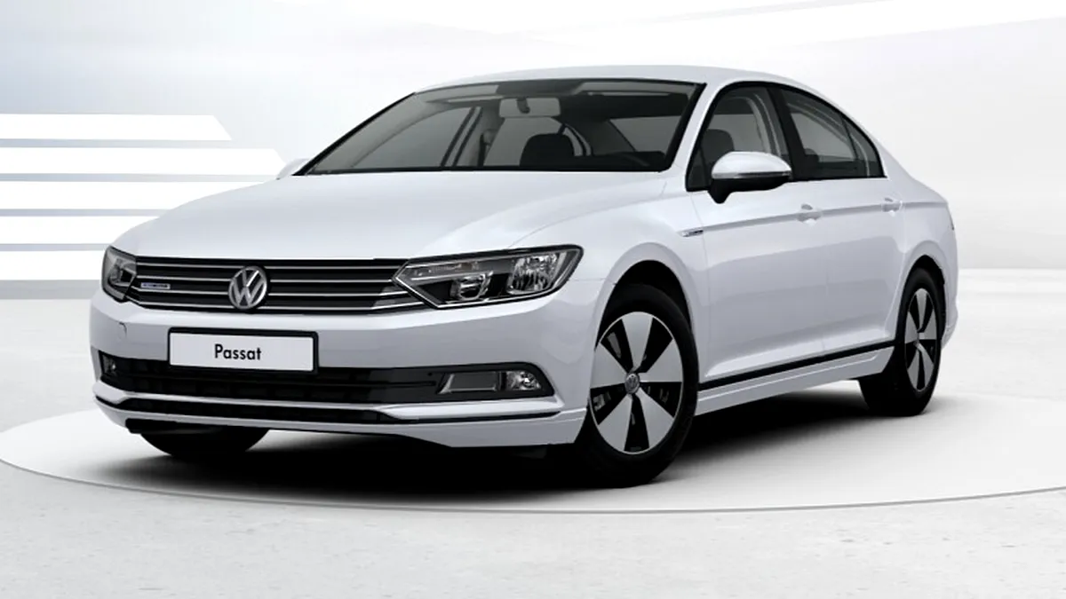 Passat BlueMotion Edition, limuzină de clasă medie cu consum de 3,7 l/100 km