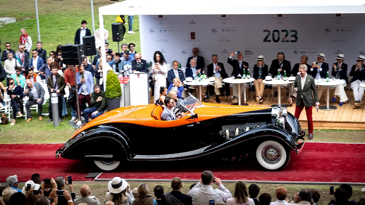 Duesenberg SJ câștigă Trofeo BMW Group „Best of Show” în cadrul Concorso d'Eleganza Villa d'Este 2023