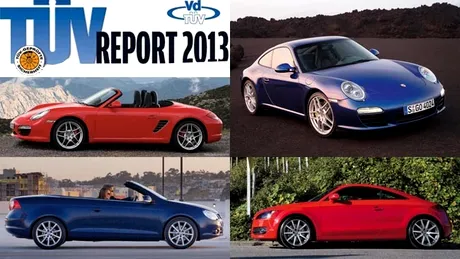 Acestea sunt cele mai fiabile maşini coupe şi cabrio, conform TÜV Report 2013
