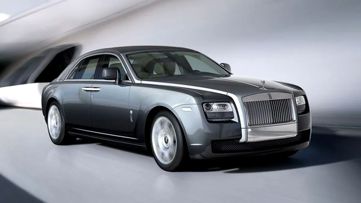 Rolls Royce Ghost - modelul de serie