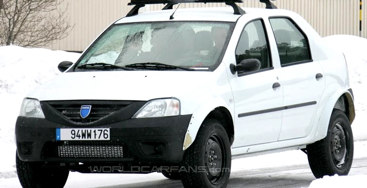 Dacia Logan SUV prin Piteşti