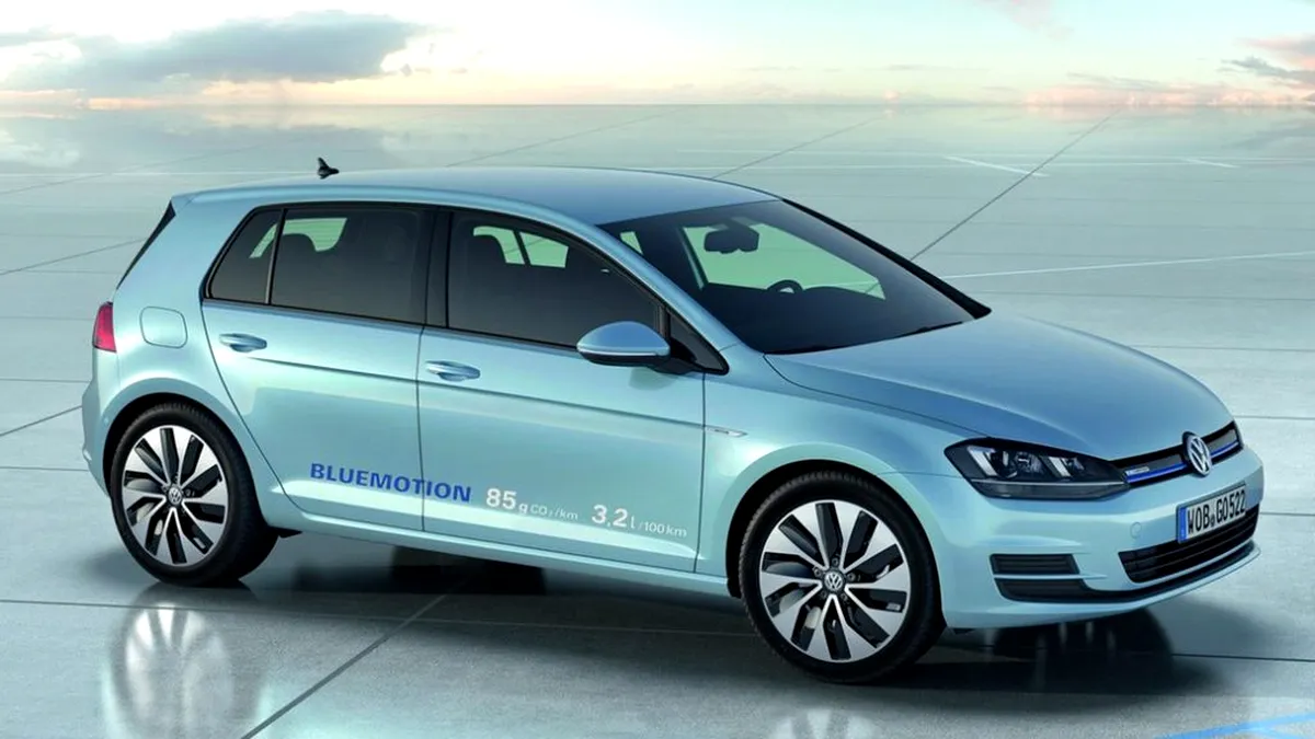 Volkswagen Golf 7 BlueMotion: cel mai economic Golf din istorie