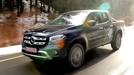 Drive test Mercedes-Benz X-Class - Spartan în off-road, gentleman în afara lui - VIDEO