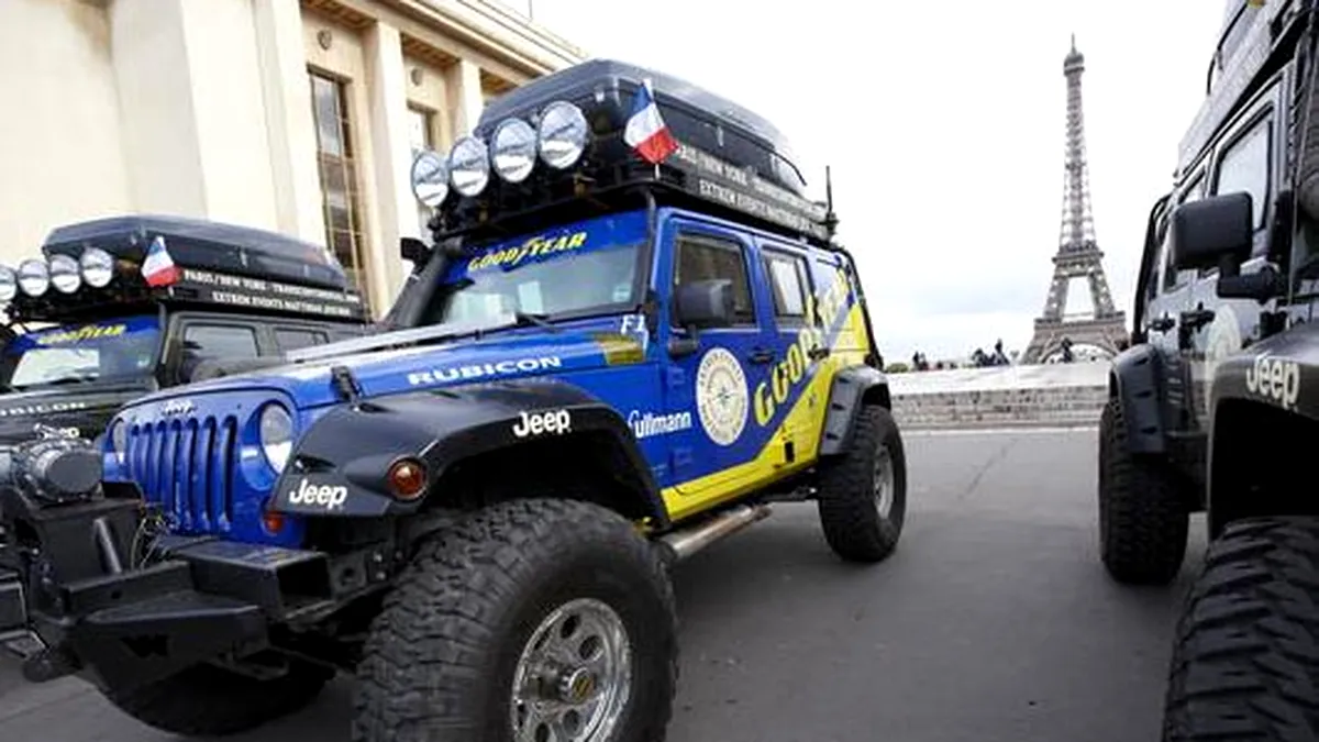 Expediţie de Cartea Recordurilor cu Goodyear & Wrangler