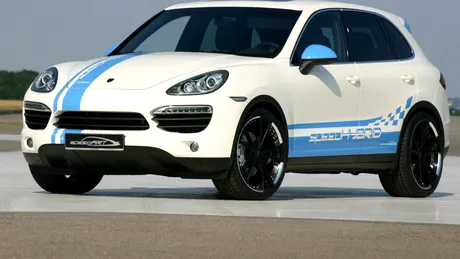 Porsche Cayenne Hybrid preparat de Speedart