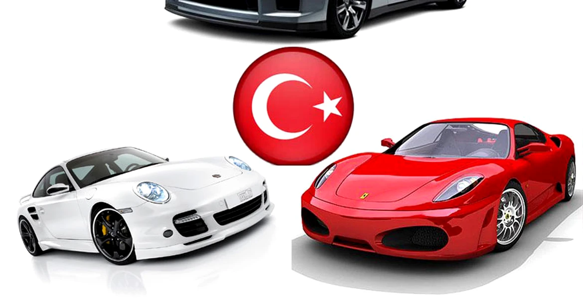 GT-R R35 vs F430 vs 997 Techart Turbo în Turcia