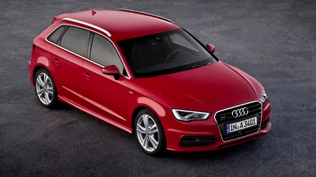 Preţurile noului Audi A3 Sportback în România: de la 25.280 euro cu TVA