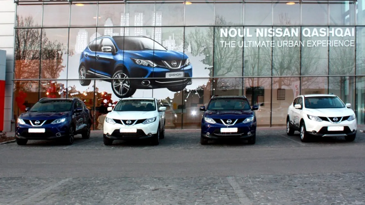 Noul Nissan Qashqai, lansat la dealerul Auto Cobălcescu