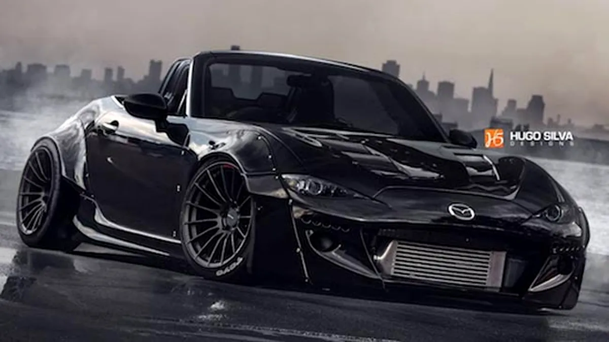 Cum ar putea arăta un TUNING EXTREM pe noua Mazda MX-5? Demenţial