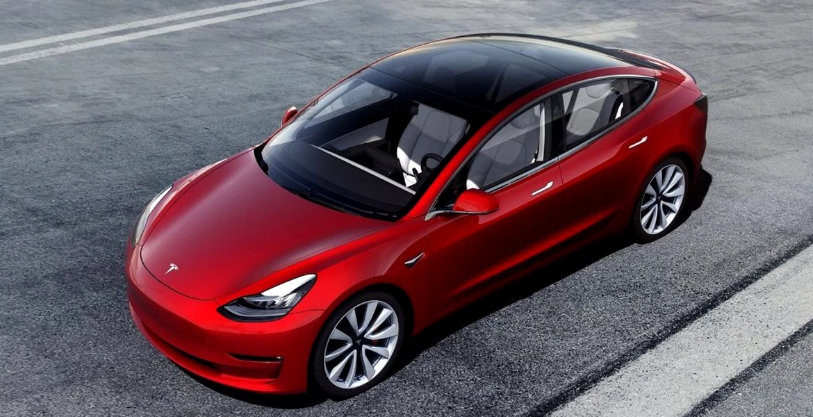 Tesla în România: Cât costă cel mai ieftin model şi când va putea fi cumpărată prin programul Rabla?