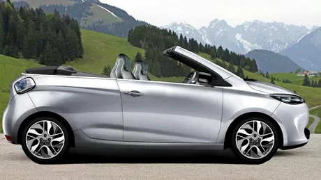 Idee oficială de maşină electrică decapotabilă: Renault Zoe Cabriolet