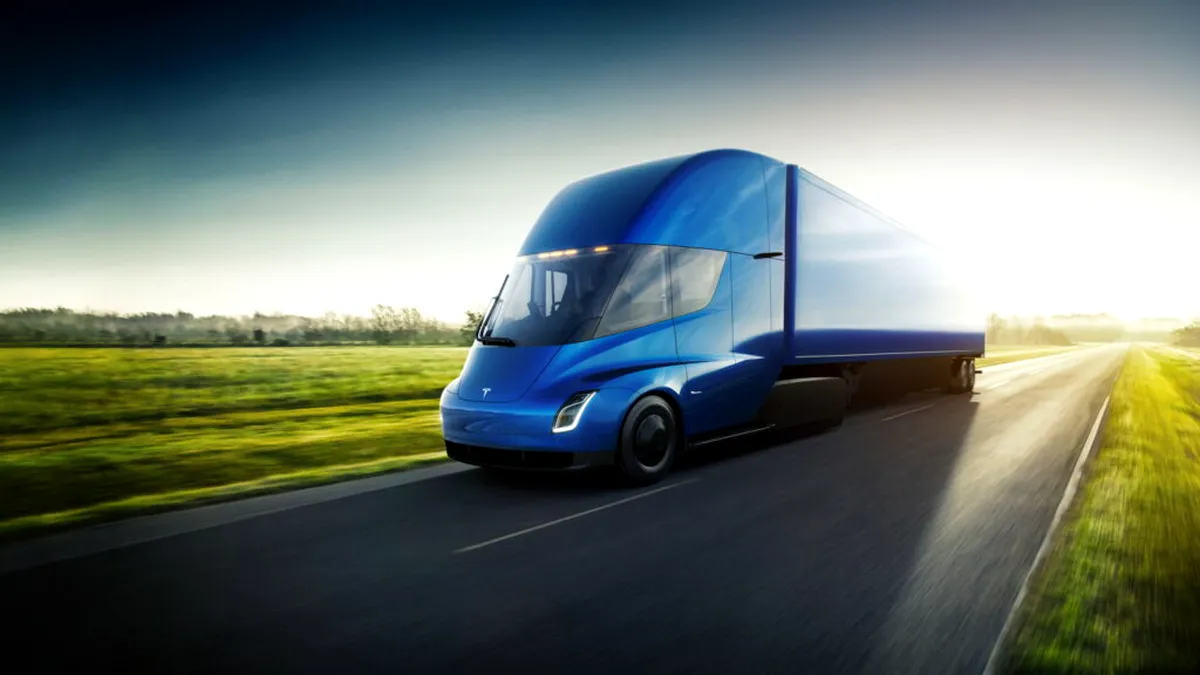 Camionul electric Tesla Semi a dus la bun sfârșit prima sa livrare