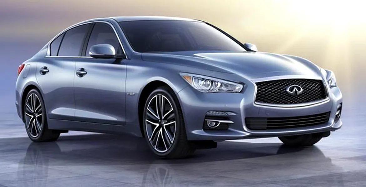 Varianta europeană a lui Infiniti Q50 va avea motoare Mercedes-Benz