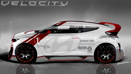 Conceptul Hyundai Veloster Velocity, pregătit pentru SEMA