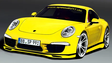 Teaser de tuning pentru noul Porsche 911, de la SpeedART
