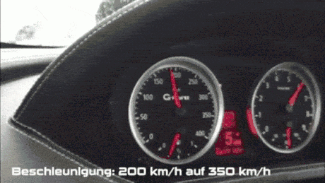 Un sprint de la zero până la 300 km/h e ca o plimbare în parc pentru un BMW M6 cu 1.001 CP [VIDEO]