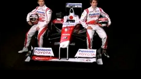 Monopostul F1 Panasonic Toyota  F1 2009 - TF109