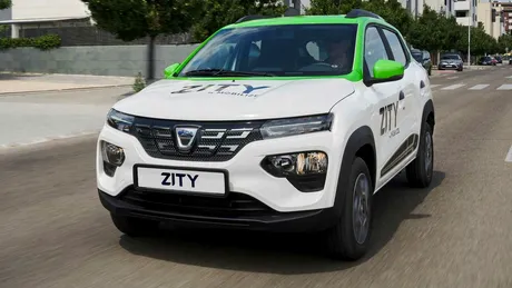 Dacia Spring face parte din flota serviciului de car-sharing Zity lansat la Milano