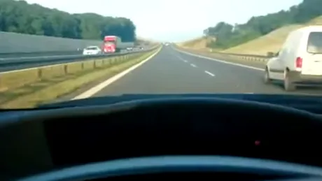 VIDEO. Un Trabant filmat pe autostradă cu 200 de km/oră