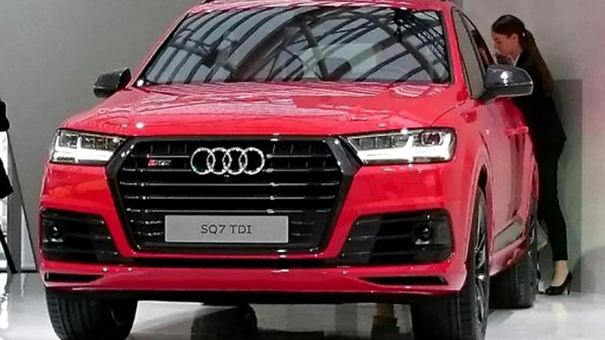 Noul Audi SQ7, cel mai puternic şi mai rapid SUV diesel din lume. GALERIE FOTO