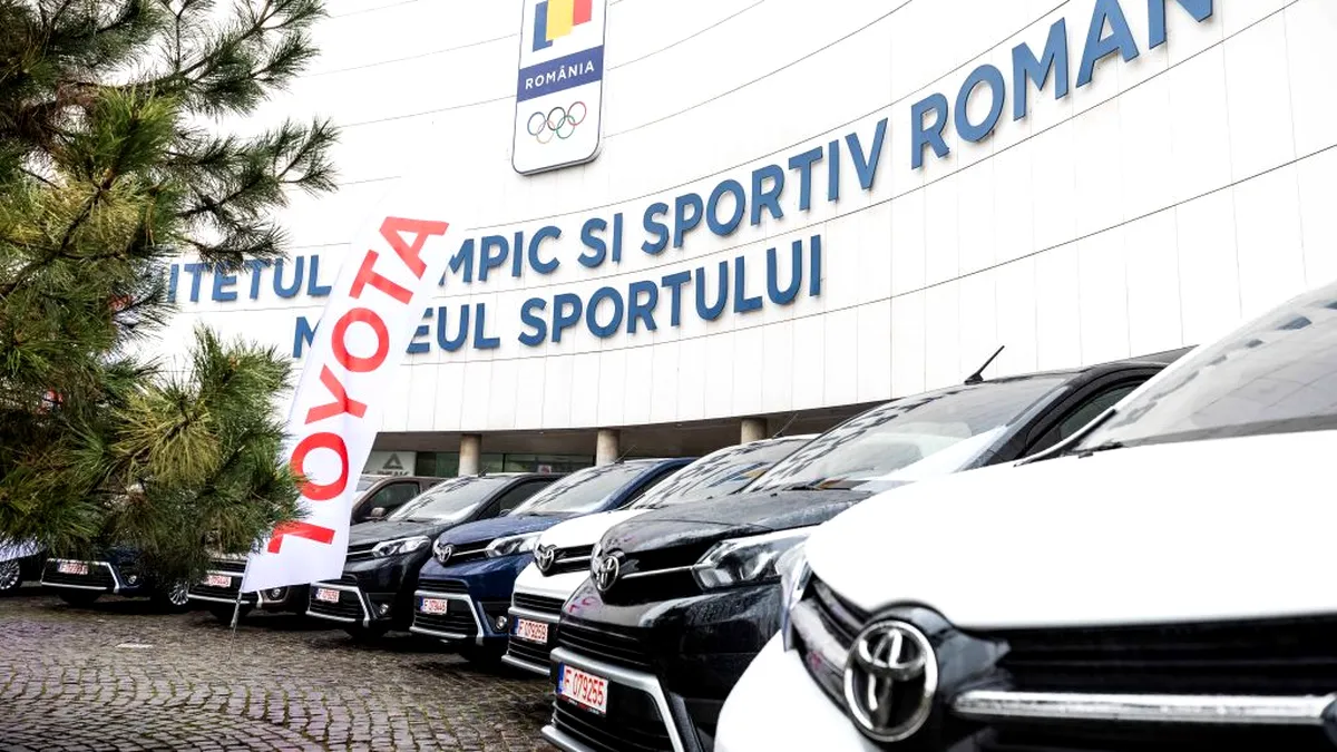 Toyota România pune la dispoziţia Comitetului Olimpic şi Sportiv Român 10 automobile Proace Verso 