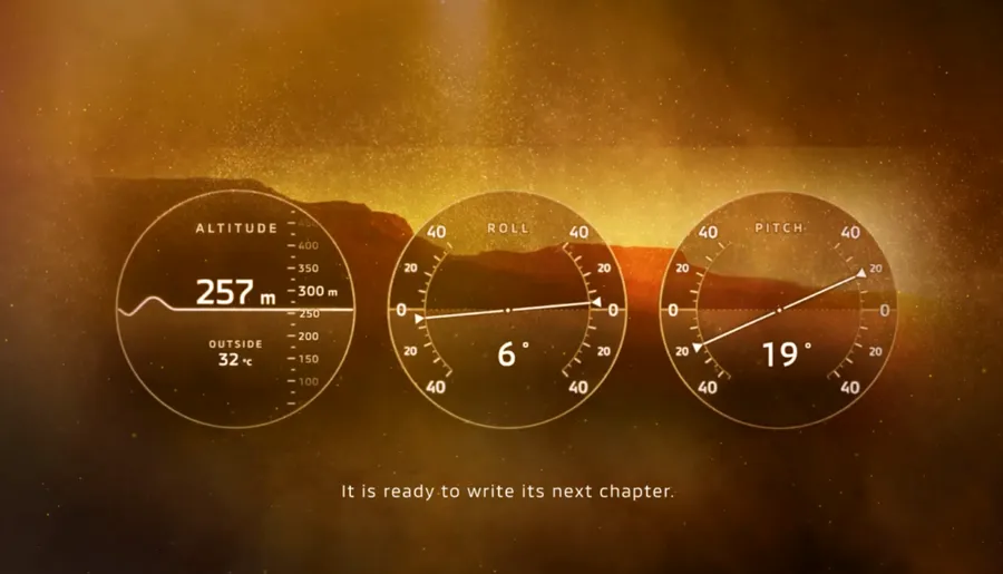 Imagine cu aspectul bordului noului Mitsubishi Pajero (Sursa foto: prezentare Mitsubishi Motors)