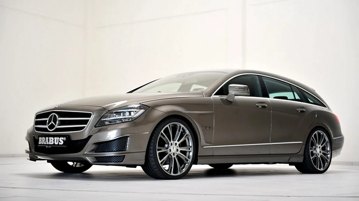 Noul Mercedes-Benz CLS Shooting Brake, preparat de Brabus