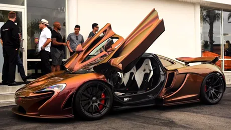 McLaren P1 cameleon, un hypercar ce atrage toate privirile - VIDEO