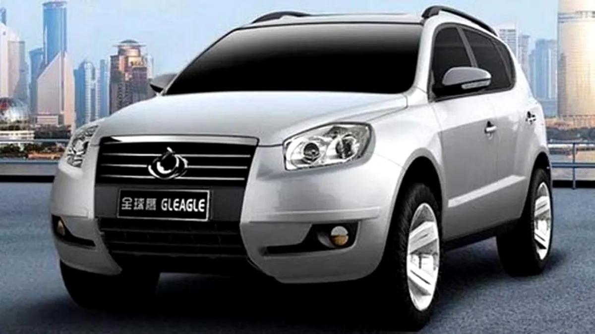 În Anglia, Duster va fi contracarat de SUV-ul chinezesc Gleagle GX7, din 2013