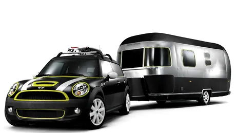 Mini Clubman Airstream Trailer Concept