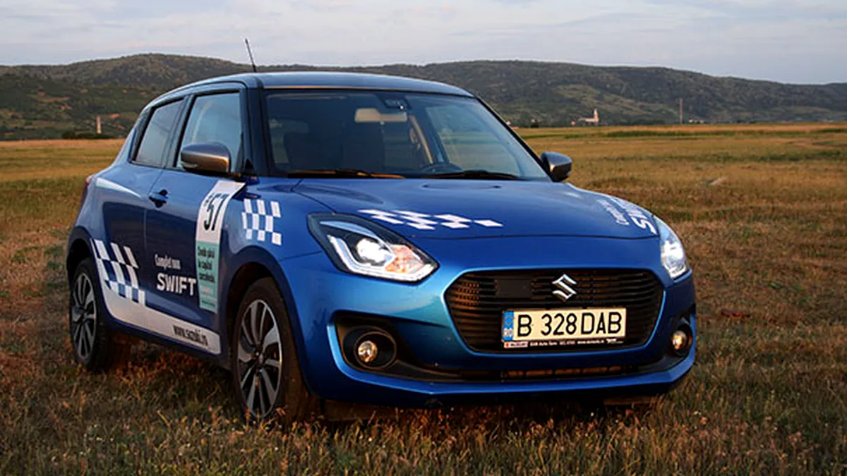 Test drive Suzuki Swift 1.0 Boosterjet SHVS - Rivalul cu personalitate din clasa supermini