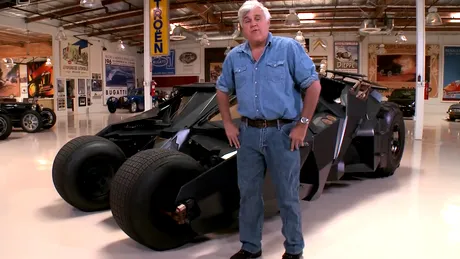 VIDEO: Batmobilul a intrat pe mâna lui Jay Leno