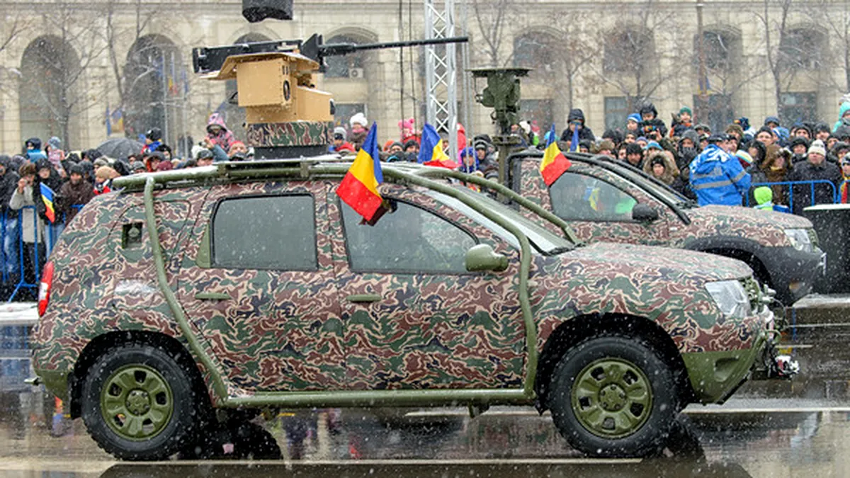Dacia Duster Army ar putea echipa forţele române. Anunţul a venit azi - GALERIE FOTO