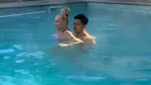 Anamaria Prodan, imagini incendiare în bikini! Săruturi fierbinți cu Ronald Gavril
